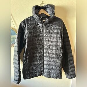 Men's XL REI Down Fill Black Puffer Jacket